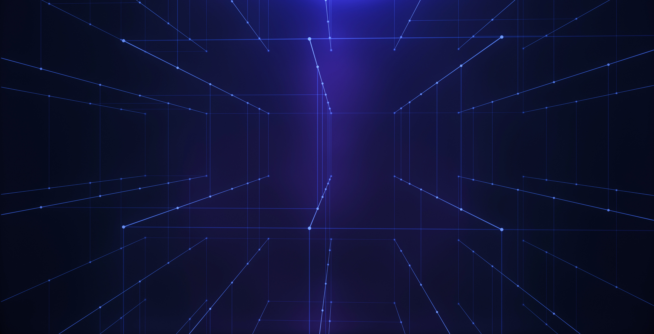Abstract tech blocks background. block chain and data concep
